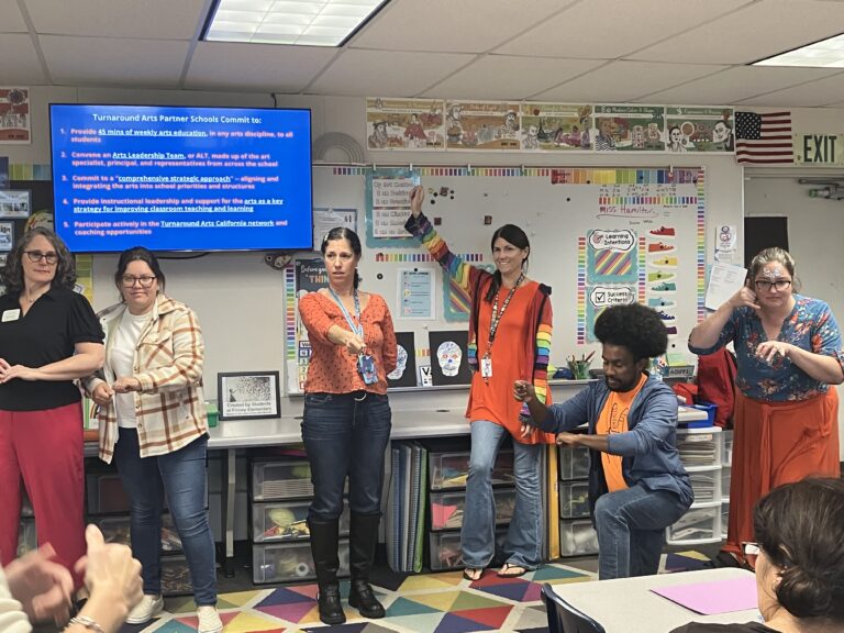 turnaround arts teachers